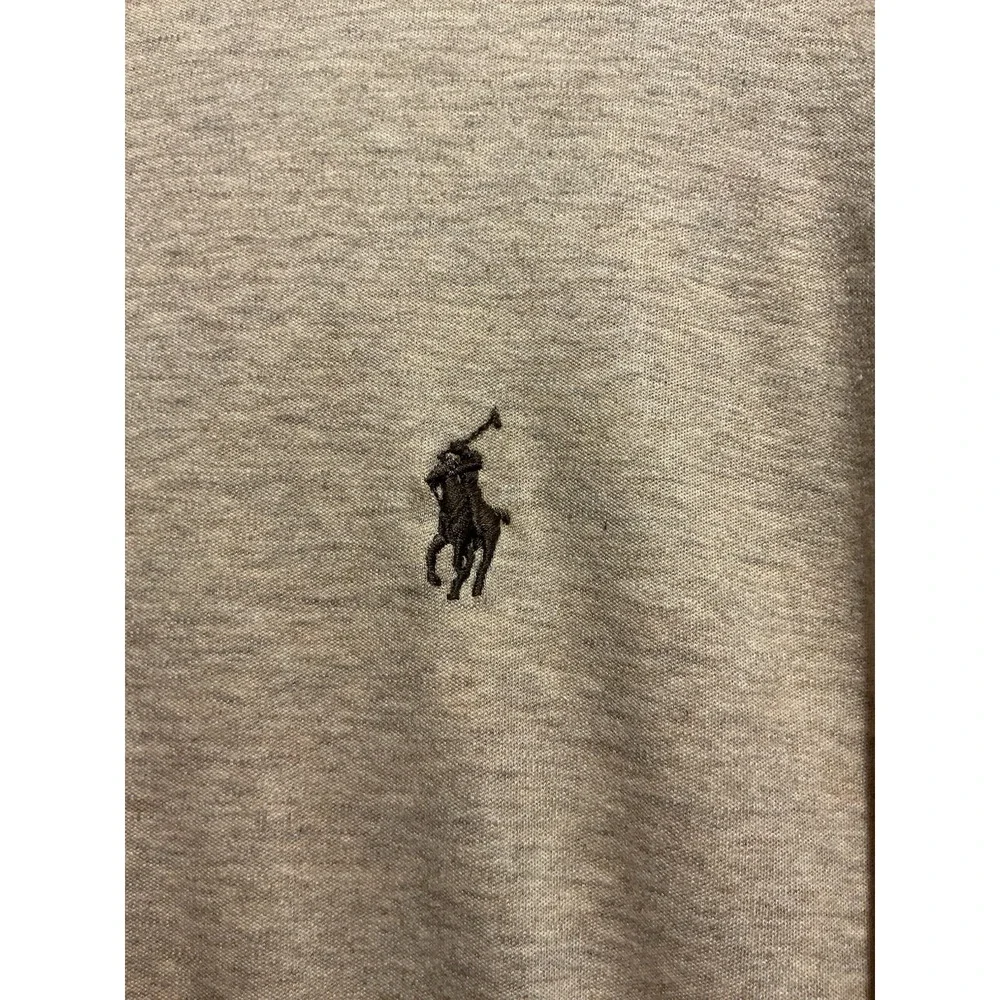 Polo Ralph Lauren Men Brown Polo New No Tag L Dune Brown Pony Custom Slim Fit